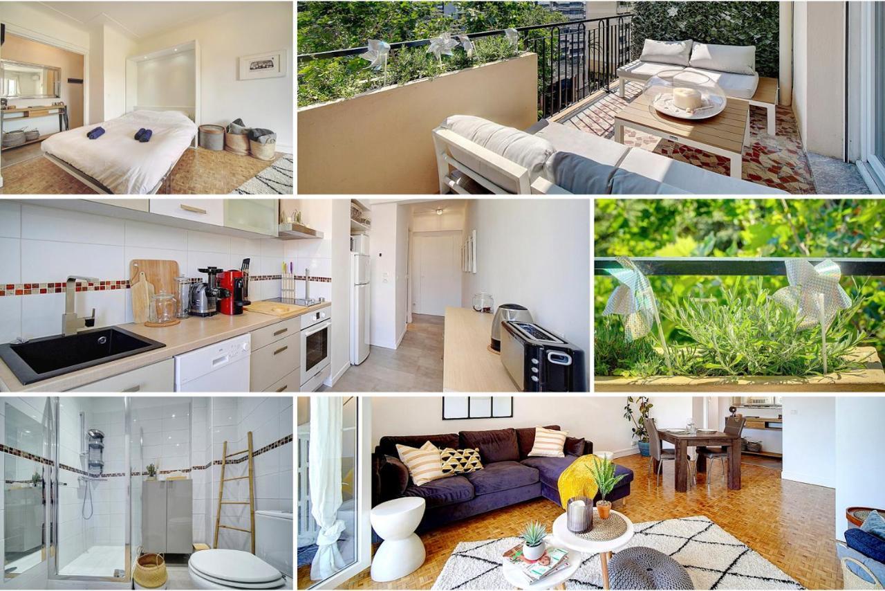 Elisa - Traversant - Terrasse - Verriere Cote D'Azur Cannes Ngoại thất bức ảnh