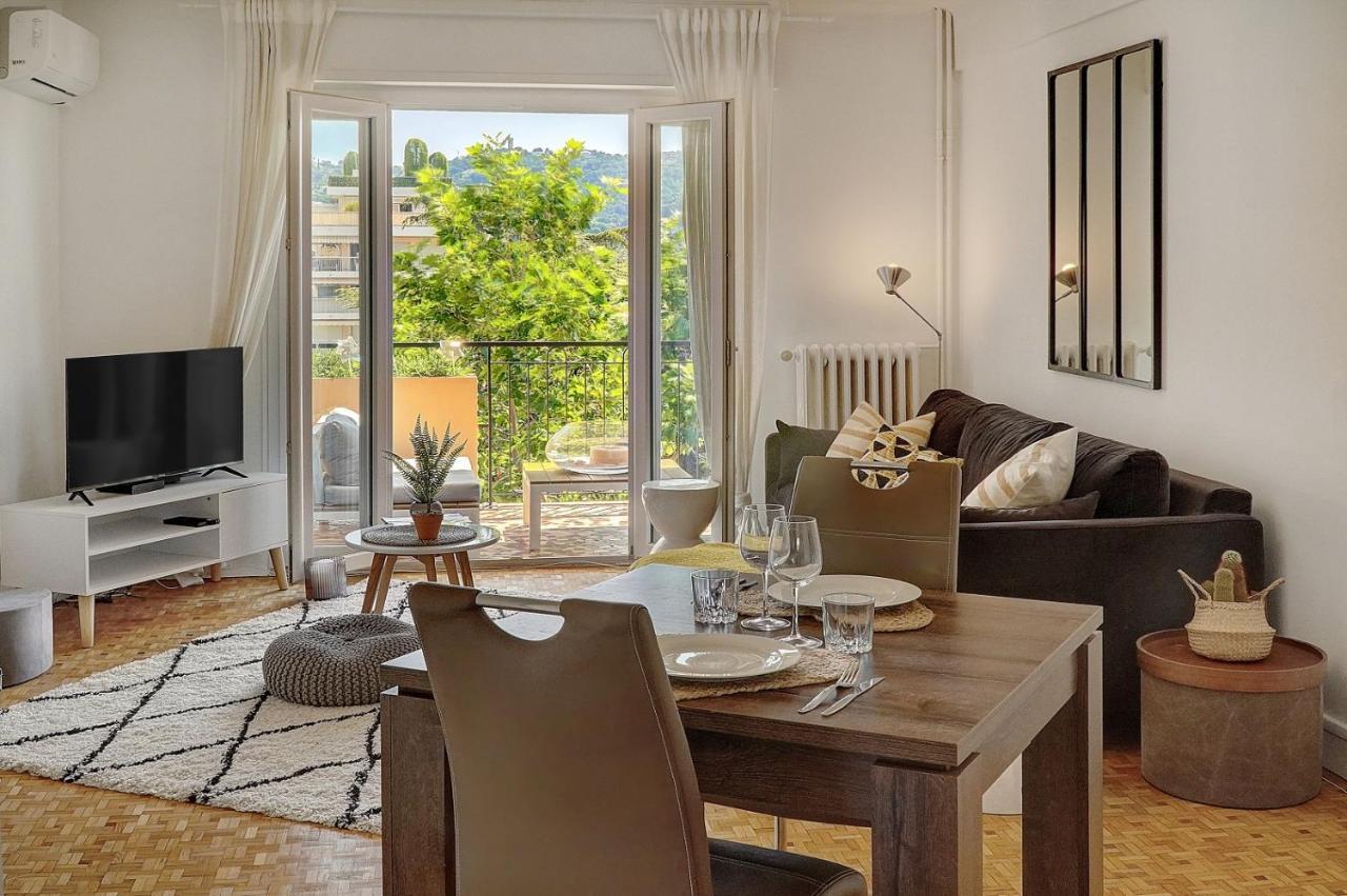 Elisa - Traversant - Terrasse - Verriere Cote D'Azur Cannes Ngoại thất bức ảnh