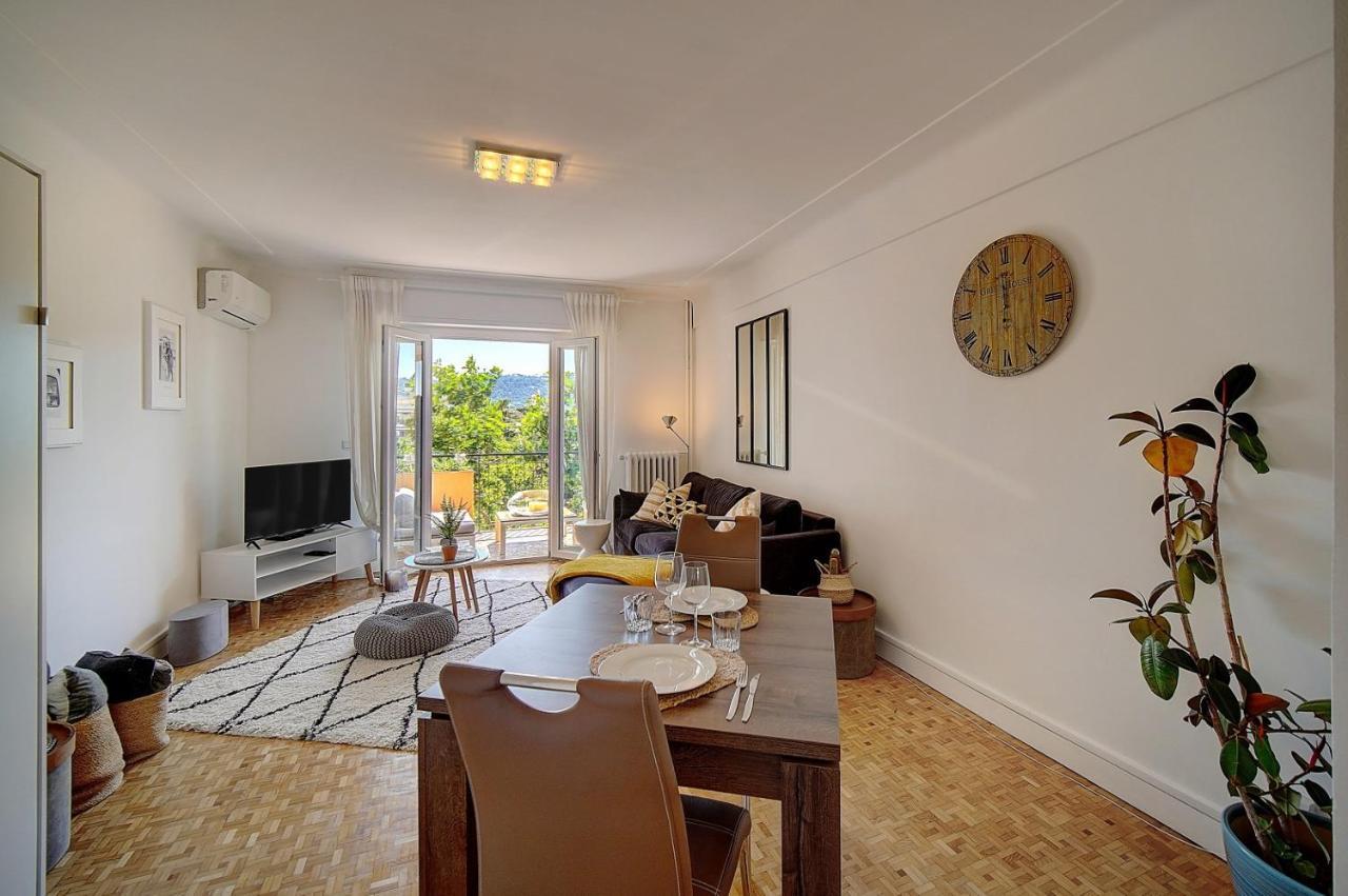 Elisa - Traversant - Terrasse - Verriere Cote D'Azur Cannes Ngoại thất bức ảnh